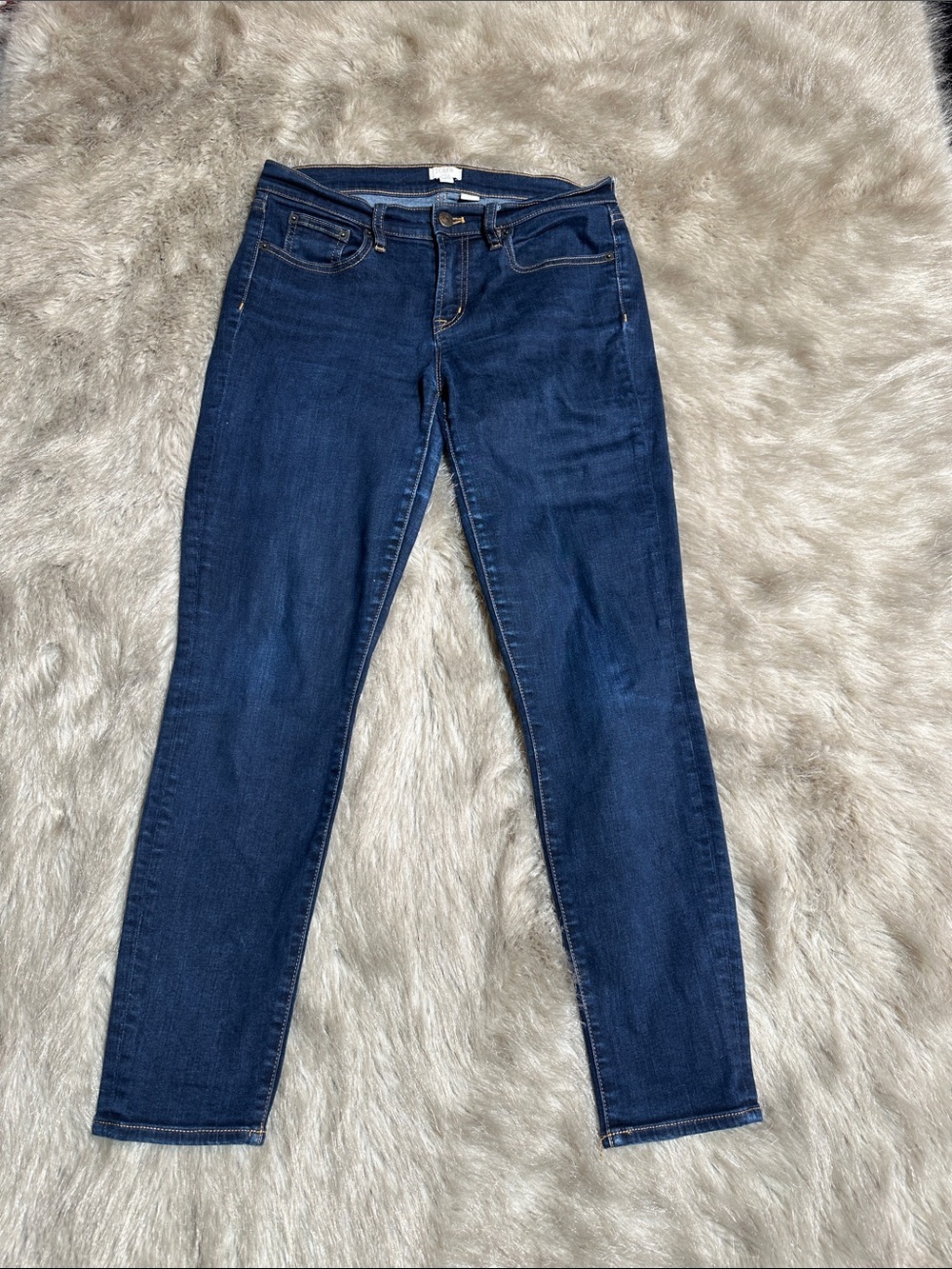 J. Crew Dark Blue Skinny Jeans